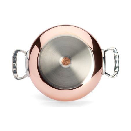de Buyer PRIMA MATERA Sauteuse em Cobre e Inox com Tampa 28cm | De Buyer | Mimocook