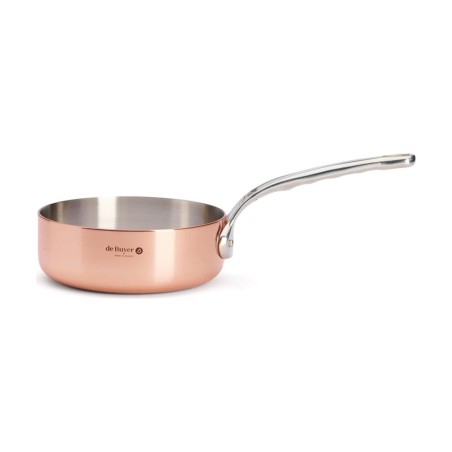 de Buyer PRIMA MATERA Copper & Stainless Steel Sauté Pan | De Buyer | Mimocook