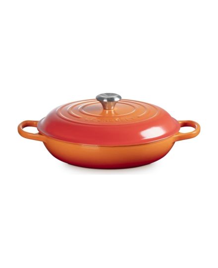 Le Creuset Cast Iron Shallow Casserole 30 cm | Le Creuset | Mimocook