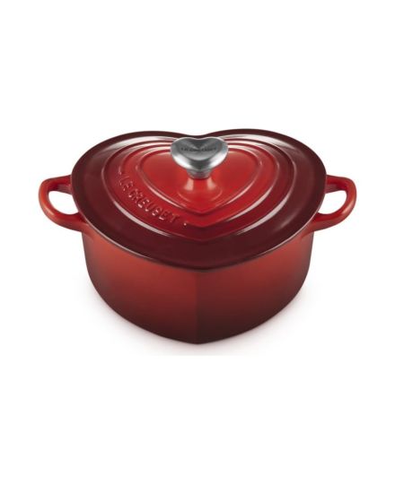 Le Creuset Cocotte Corazón de Hierro Fundido con Pomo en Forma de Corazón 20 cm | Le Creuset | Mimocook