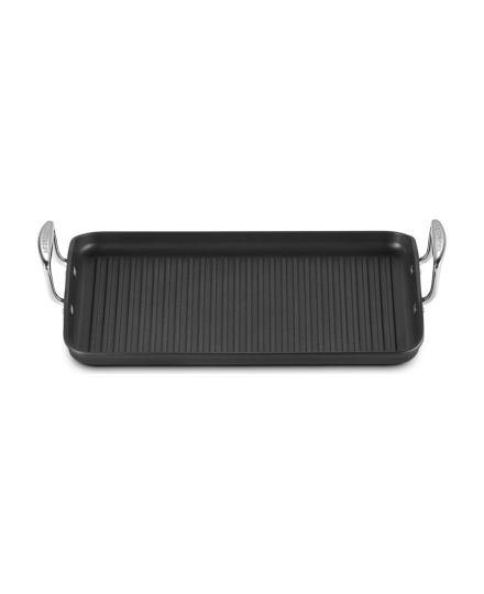 Le Creuset Aluminium-Antihaft Grillplatte mit Rillen 35 cm | Le Creuset | Mimocook