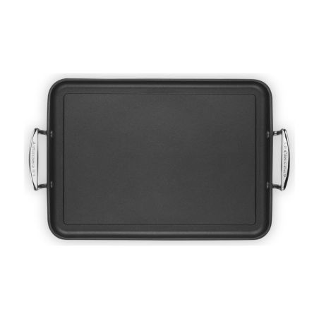 Le Creuset Parrilla Rectangular Lisa de Aluminio Antiadherente 35 cm | Le Creuset | Mimocook