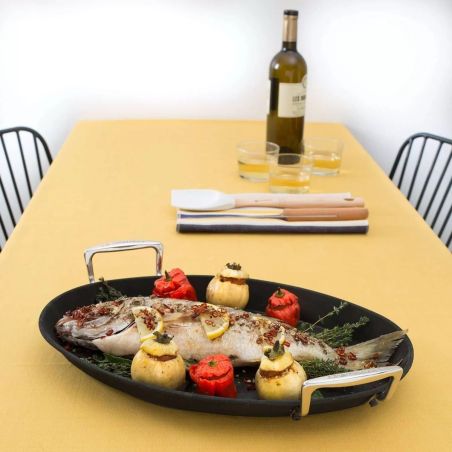 Le Creuset Aluminium-Antihaft Ovale Pfanne 40 cm | Le Creuset | Mimocook