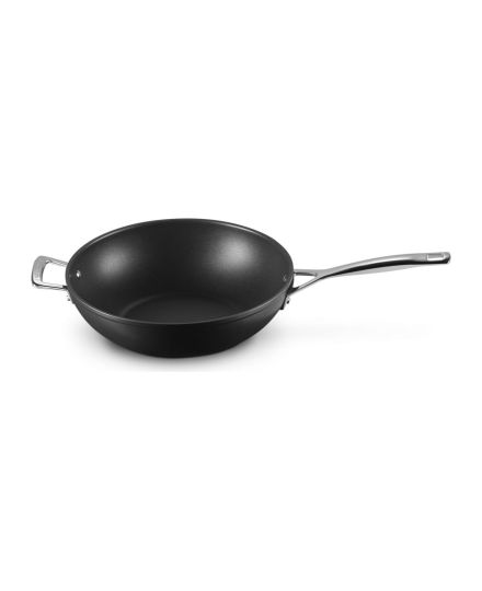 Le Creuset Aluminium-Antihaft Wok-Pfanne mit Gegengriff 30 cm | Le Creuset | Mimocook