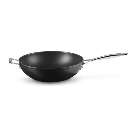 Le Creuset Aluminium-Antihaft Wok-Pfanne mit Gegengriff 30 cm | Le Creuset | Mimocook