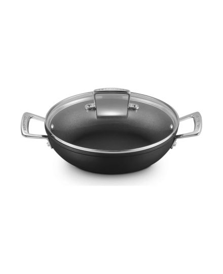 Le Creuset Sauteuse Provençale Anti-Adhérente Les Forgées avec Couvercle en Verre | Le Creuset | Mimocook