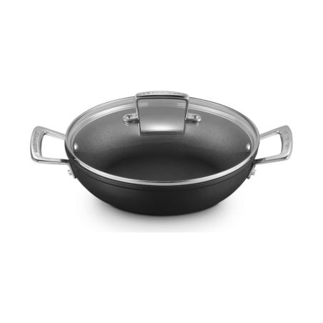 Le Creuset Sauteuse Provençale Anti-Adhérente Les Forgées avec Couvercle en Verre | Le Creuset | Mimocook