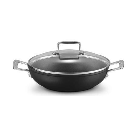 Le Creuset Aluminium-Antihaft Profipfanne mit Glasdeckel | Le Creuset | Mimocook