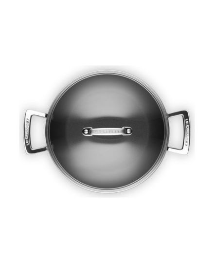 Le Creuset Caçarola Baixa de Alumínio Antiaderente com Tampa de Vidro | Le Creuset | Mimocook