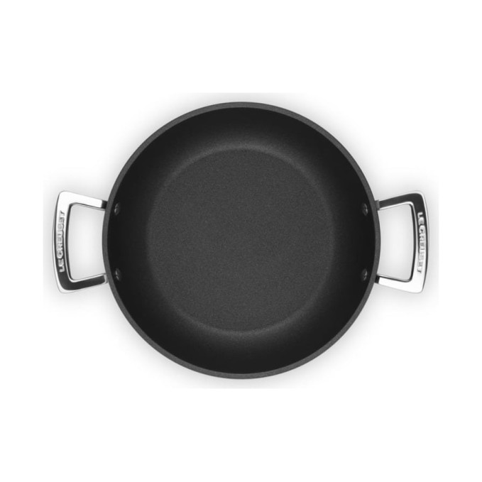 Le Creuset Cacerola Baja de Aluminio Antiadherente con Tapa de Vidrio | Le Creuset | Mimocook