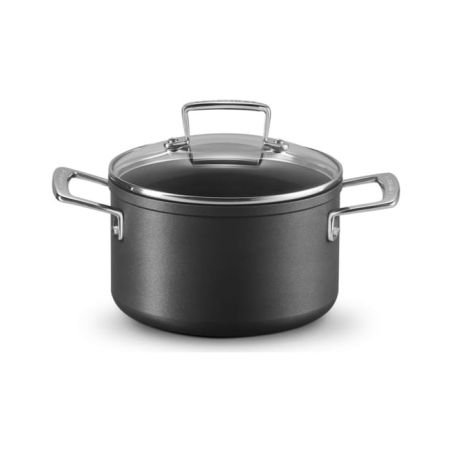 Le Creuset Toughened Non-Stick Deep Casserole with Glass Lid | Le Creuset | Mimocook