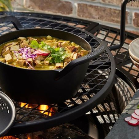 Le Creuset Cocotte Redonda BBQ Outdoor em Ferro Fundido 25 cm | Le Creuset | Mimocook