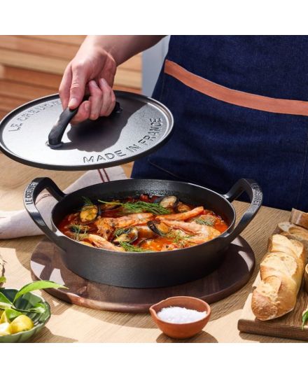 Le Creuset Cacerola Baja BBQ Outdoor de Hierro Fundido 28 cm | Le Creuset | Mimocook