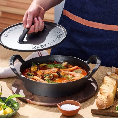Le Creuset Cast Iron BBQ Outdoor Shallow Casserole 28 cm | Le Creuset | Mimocook