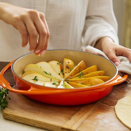 Le Creuset Plat à Tarte Tatin en Fonte Émaillée 25 cm | Le Creuset | Mimocook