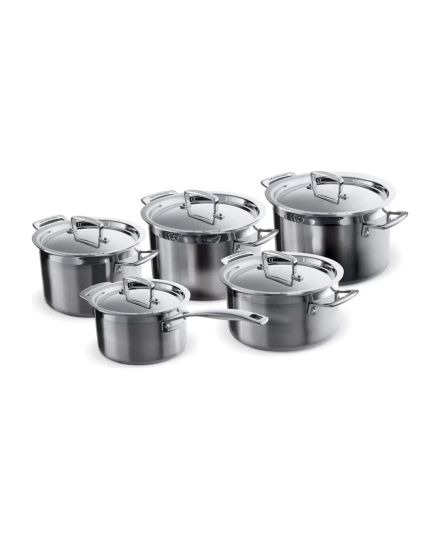 Le Creuset Set de 5 Tachos Aço Inoxidável Classic | Le Creuset | Mimocook