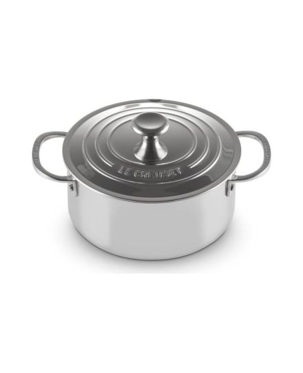 Bateria de cocina 4 piezas de acero inoxidable 3ply plus Le Creuset | Le Creuset | Mimocook