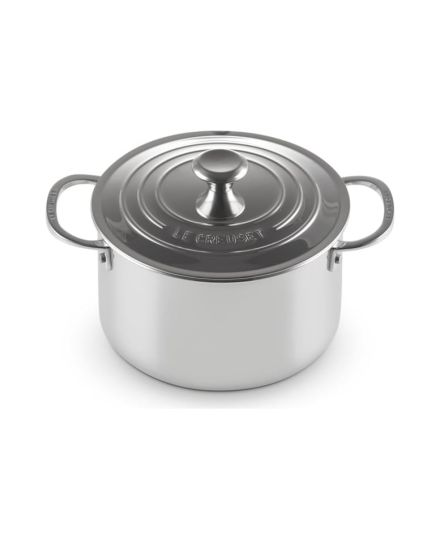 Le Creuset 3-Ply Plus Stainless Steel Saucepan Set 4 Pieces | Le Creuset | Mimocook