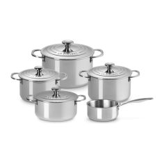 Le Creuset Classic 3-ply Stainless Steel 2-piece Starter Set | Le Creuset | Mimocook