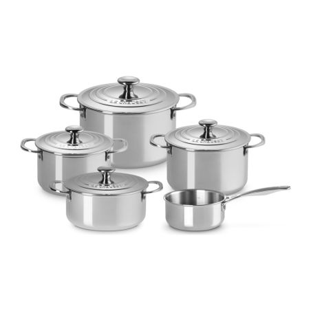 Le Creuset Set 5 Peças de Aço Inoxidável Signature | Le Creuset | Mimocook
