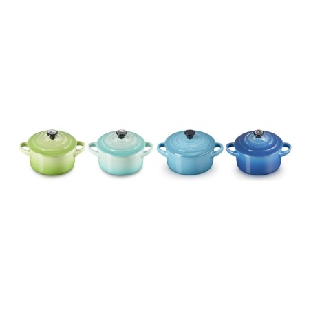 Le Creuset Set of 4 Mini Cocottes in Stoneware | Le Creuset | Mimocook