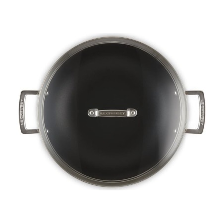 Le Creuset Wok Anti-Adhérent Inox Classique avec Couvercle Verre 30 cm | Le Creuset | Mimocook