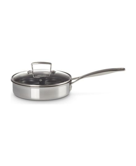 Le Creuset Sauté com Acessórios para Ovos de Aço Inoxidável Classic 20 cm | Le Creuset | Mimocook