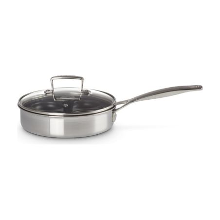 Le Creuset Sauté com Acessórios para Ovos de Aço Inoxidável Classic 20 cm | Le Creuset | Mimocook
