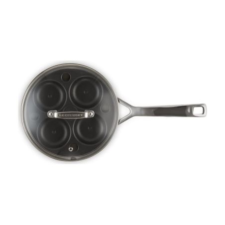 Le Creuset Sauté com Acessórios para Ovos de Aço Inoxidável Classic 20 cm | Le Creuset | Mimocook