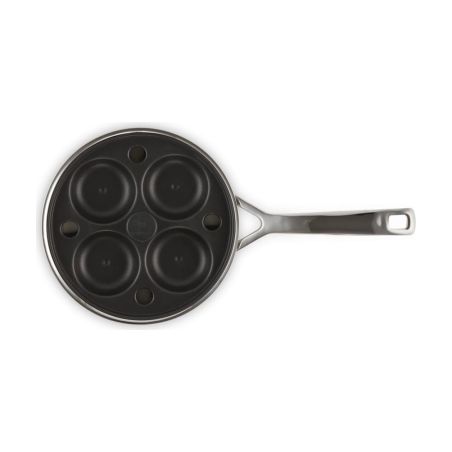 Le Creuset Sauté com Acessórios para Ovos de Aço Inoxidável Classic 20 cm | Le Creuset | Mimocook