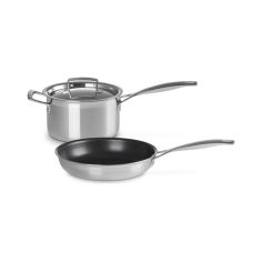 Le Creuset Set Principiante de 2 Peças Classic em Aço Inoxidável 3-ply