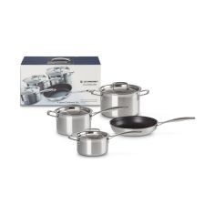 Le Creuset Set de 4 Tachos Aço Inoxidável Classic