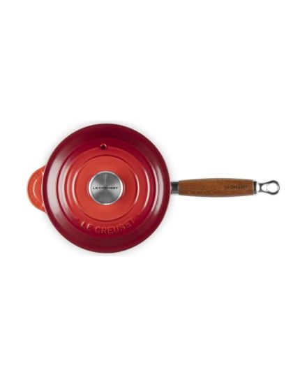 Le Creuset Tacho de Ferro Fundido com Cabo de Madeira 18 cm | Le Creuset | Mimocook