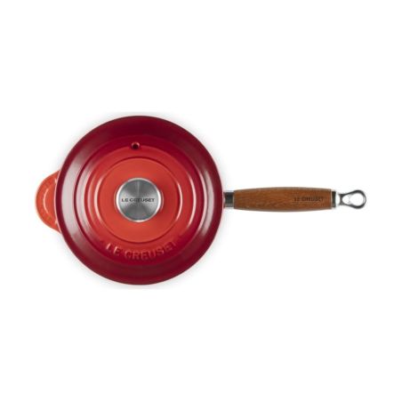 Le Creuset Tacho de Ferro Fundido com Cabo de Madeira 18 cm | Le Creuset | Mimocook
