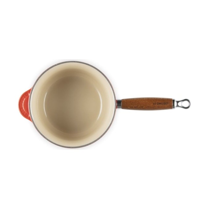 Le Creuset Gusseisen-Stieltopf mit Holzgriff 18 cm | Le Creuset | Mimocook