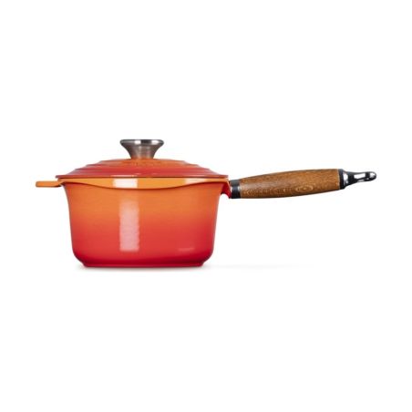Le Creuset Tacho de Ferro Fundido com Cabo de Madeira 18 cm | Le Creuset | Mimocook