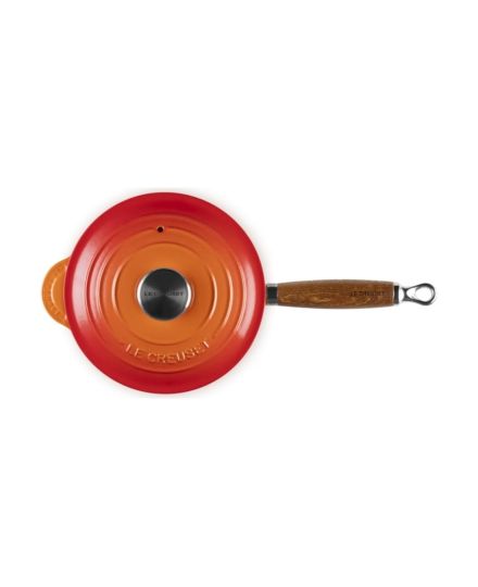 Le Creuset Tacho de Ferro Fundido com Cabo de Madeira 18 cm | Le Creuset | Mimocook