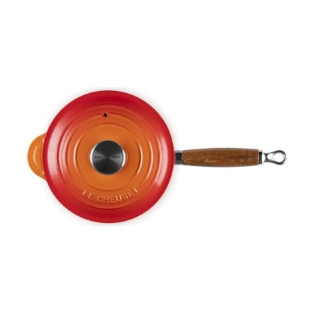 Le Creuset Tacho de Ferro Fundido com Cabo de Madeira 18 cm | Le Creuset | Mimocook