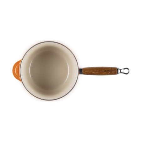 Le Creuset Cast Iron Saucepan with Wooden Handle 18 cm | Le Creuset | Mimocook
