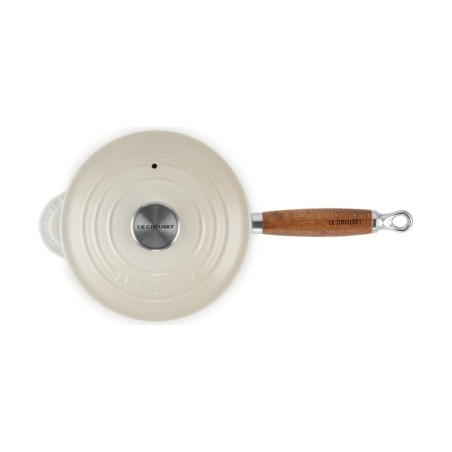Le Creuset Gusseisen-Stieltopf mit Holzgriff 18 cm | Le Creuset | Mimocook