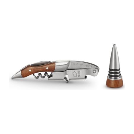 Le Creuset Waiter’s Corkscrew with Wooden Handle and Stopper GS 190 | Le Creuset | Mimocook