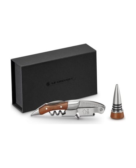 Le Creuset Waiter’s Corkscrew with Wooden Handle and Stopper GS 190 | Le Creuset | Mimocook