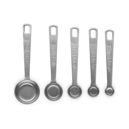 Le Creuset Set of 5 Measuring Spoons | Le Creuset | Mimocook