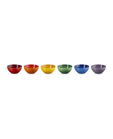 Le Creuset Set de 6 Tigelas Arco-Íris em Cerâmica | Le Creuset | Mimocook