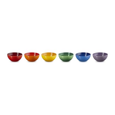 Le Creuset Set de 6 Tigelas Arco-Íris em Cerâmica | Le Creuset | Mimocook