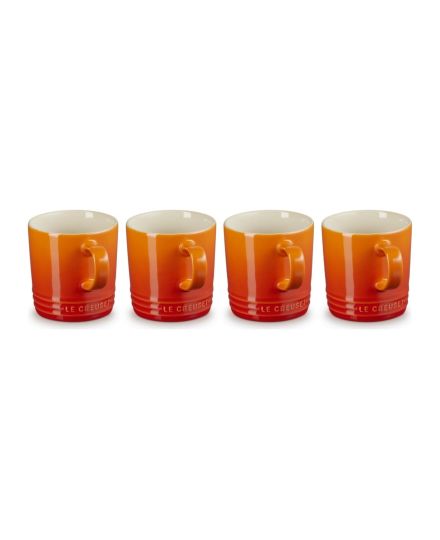 Le Creuset Set 4 Chávenas em Cerâmica de Grés | Le Creuset | Mimocook