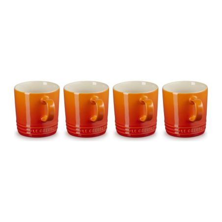 Le Creuset Set 4 Chávenas em Cerâmica de Grés | Le Creuset | Mimocook