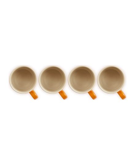 Le Creuset 4er-Set Becher aus Steinzeug | Le Creuset | Mimocook
