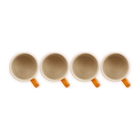 Le Creuset Set 4 Chávenas em Cerâmica de Grés | Le Creuset | Mimocook