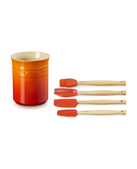 Le Creuset Set Pote Utensílios e Espátulas Craft em Cerâmica de Grés | Le Creuset | Mimocook